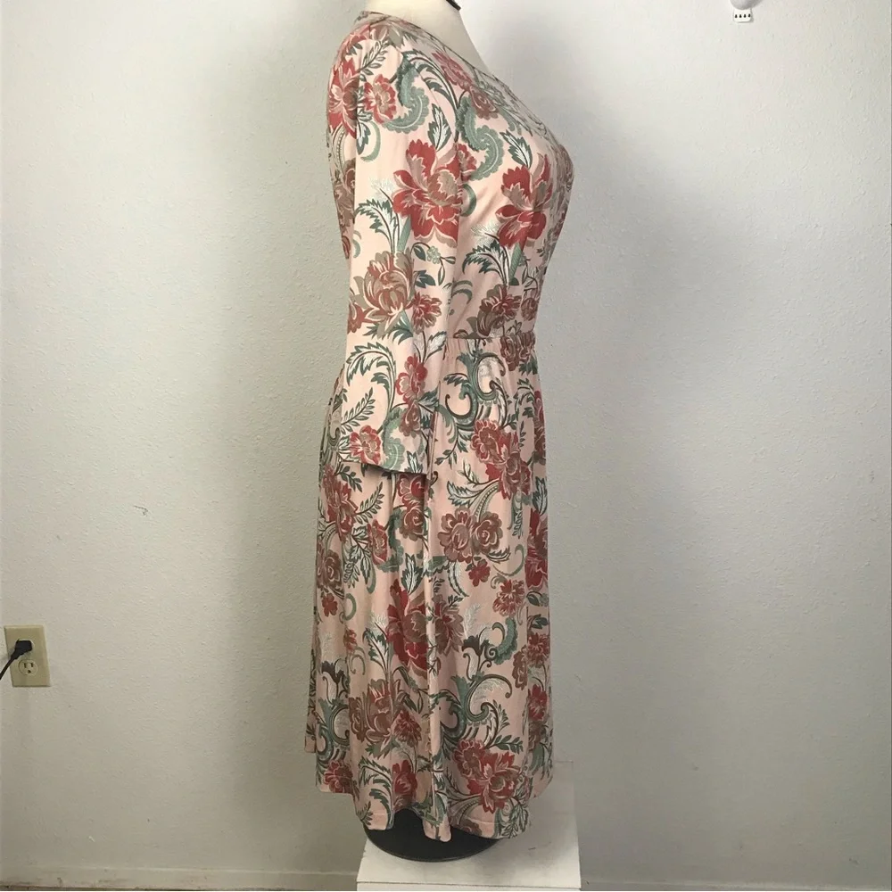 Serengeti Set Of 2 Skirt / Top Women’s Size L Multicolor Pullover 3/4 Sleeve - Picture 6 of 16